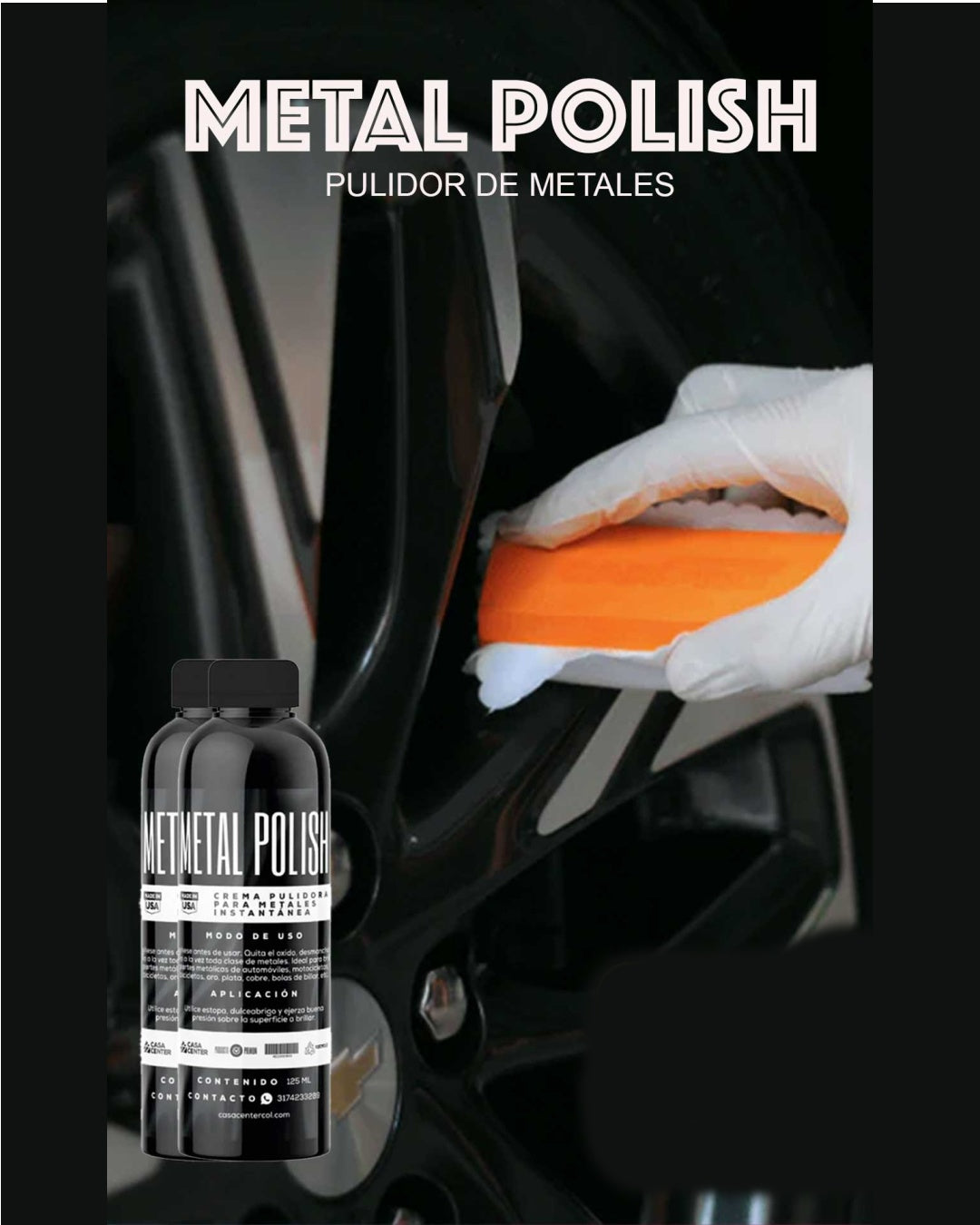 METAL POLISH (EL MEJOR QUITADOR DE ÓXIDO DEL MERCADO)